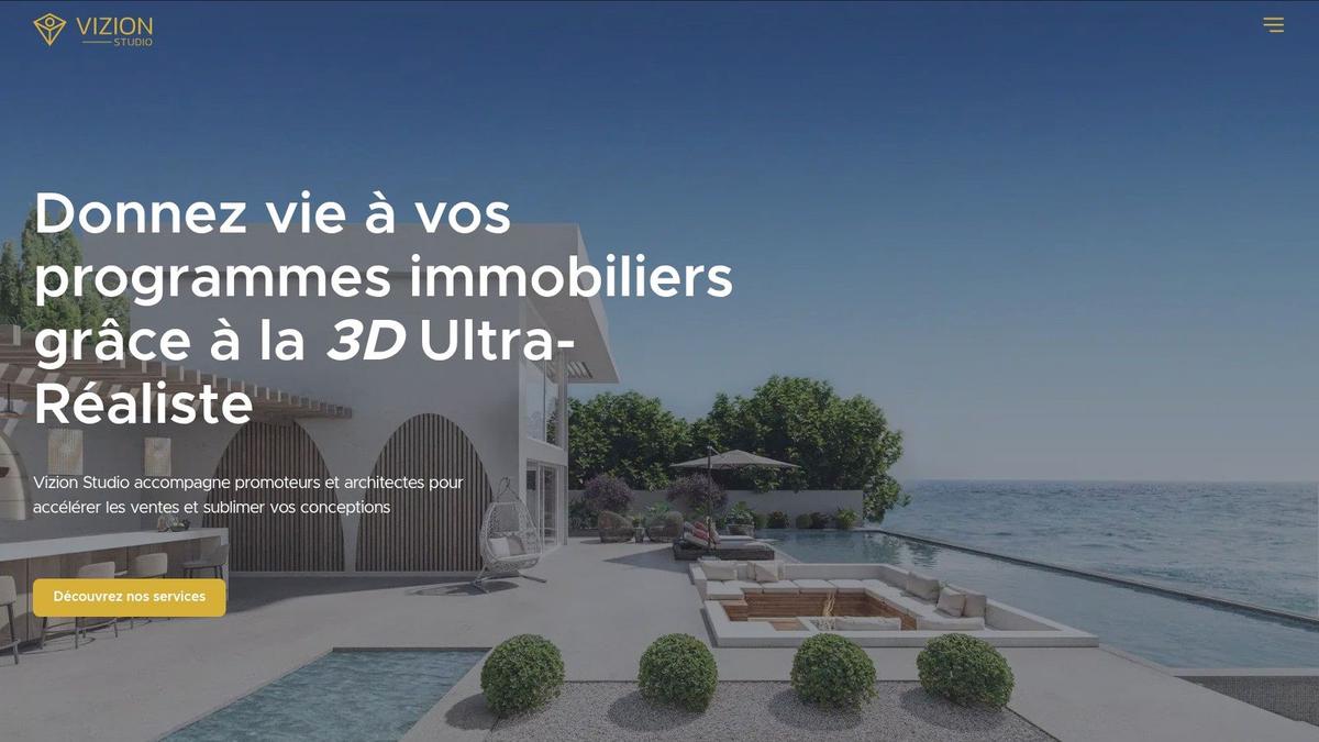 Screenshot from https://www.vizion-studio.com
